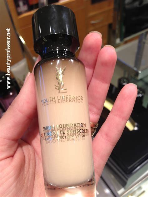 YSL Youth Liberator Serum FoundationSwatches of Every Shade!